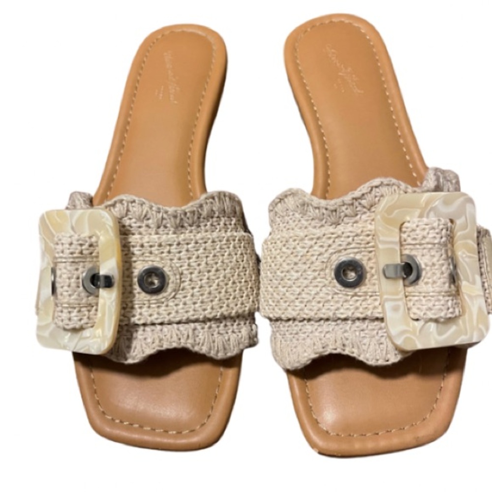 Target Raffia Sandal Slide 6